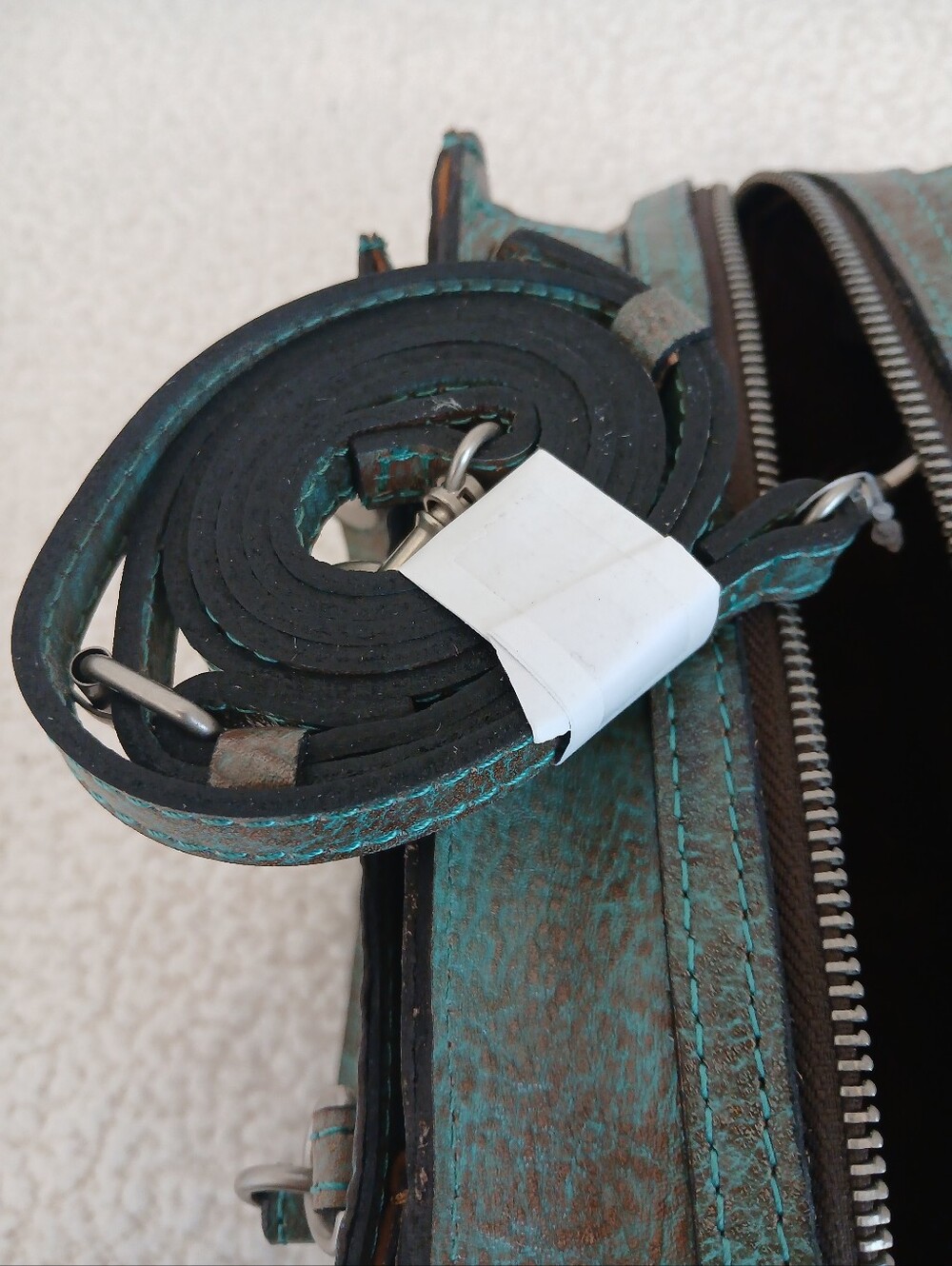 Patricia Nash Corana Tooled Turquoise NWT - Picture 5 of 9